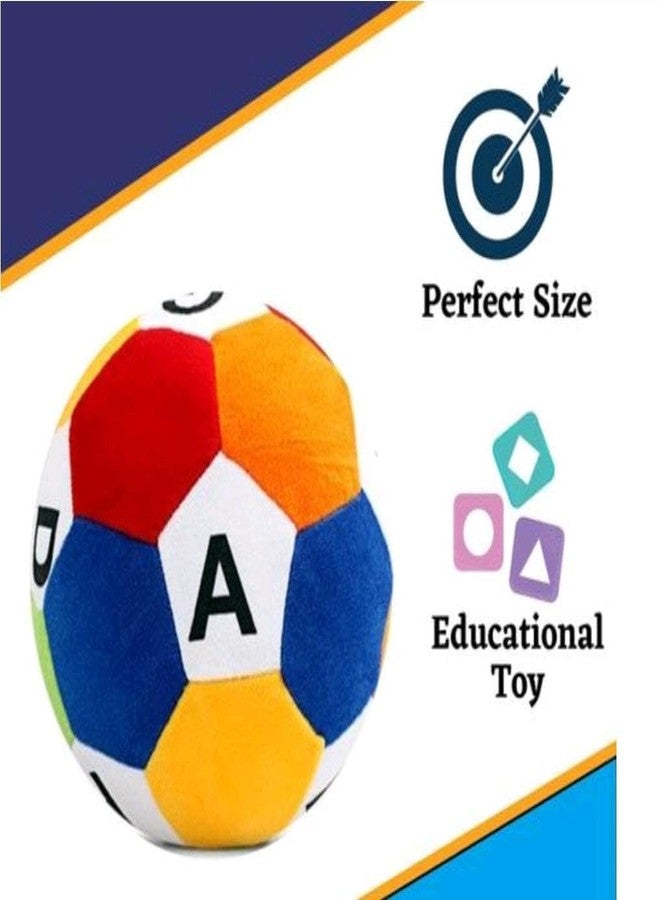 ClufRox Alphabet Ball for Babies, Alphabet Ball for Kids Soft Plush Toy- 20 cm,one Piece - Image 3